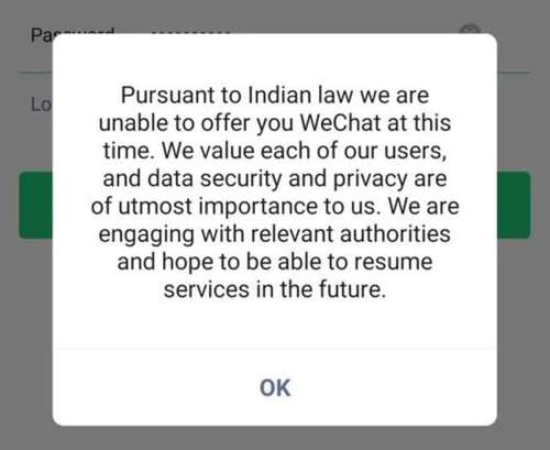 微信冻结印度用户使用权限，短期恢复是基本没希望了！